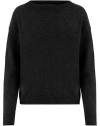 Allude - Cashmere Crew Neck Sweater - Lyst