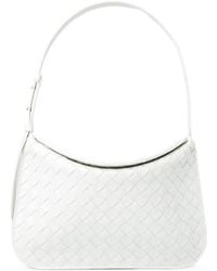 Bottega Veneta - Intrecciato Cradle Foldover Shoulder Bag - Lyst