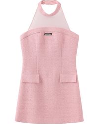 Marissa Chiara - Mesh Halterneck Dress - Lyst