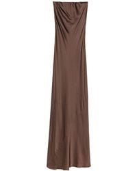forte_forte - Strapless Midi Dress - Lyst