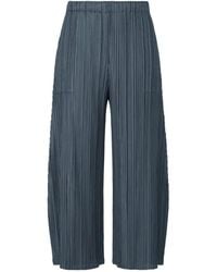 Pleats Please Issey Miyake - Pleats Please Issey Miyake Elasticated Waistband Pleated Trousers - Lyst