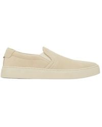 BOSS - Round Toe Low-Top Casual Shoes - Lyst