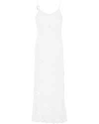 Oséree - Lace Ring-Detail Maxi Dress - Lyst