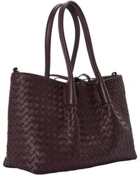 Bottega Veneta - Woven Leather Tote Bag - Lyst