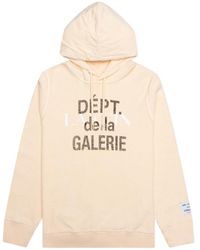 Lanvin - Logo-Print Cotton Hoodie - Lyst