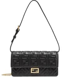 Fendi - Wallet On Chain Baguette - Lyst