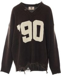 Aniye By - V-Neck Sweater - Lyst
