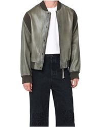 Loewe - Debossed-Logo Bomber Jacket - Lyst