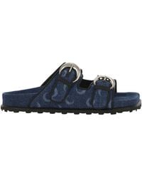 Marine Serre - Flat Sandals - Lyst