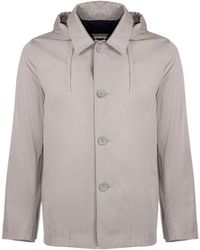 Herno - Drawstring Hooded Coat - Lyst