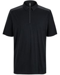 Arc'teryx - Half-Zipper Short-Sleeved Polo Shirt - Lyst