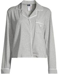 Ralph Lauren - Long-Sleeved Shirt And Elastic Waist Trousers Set - Lyst