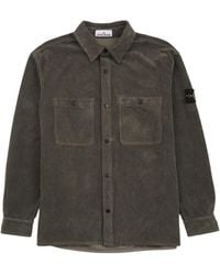 Stone Island - Corduroy Overshirt - Lyst