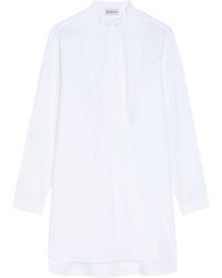 Moncler - Long-Sleeve Oversized-Fit Plain Shirt - Lyst