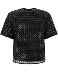 ROTATE BIRGER CHRISTENSEN - Beaded Oversized Top - Lyst