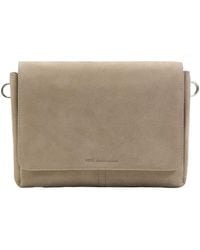 Ami Paris - Ami Logo Flap Shoulder Bag - Lyst