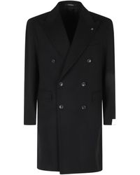 Tagliatore - Double-Breasted Coat - Lyst