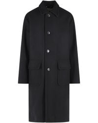 Dries Van Noten - 'Randale' Wool Blend Coat - Lyst