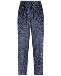 Pierre Louis Mascia - Elastic-Waist Casual Trousers - Lyst