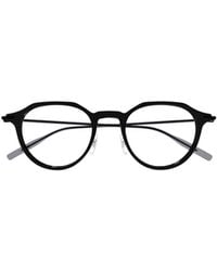 Montblanc - Eyewear Pantos Frame Glasses - Lyst