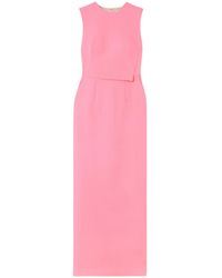 Emilia Wickstead - Sleeveless Maxi Dress - Lyst