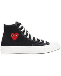 COMME DES GARÇONS PLAY - Play High-top Sneakers - Lyst