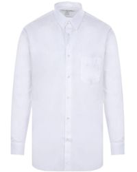 Comme des Garçons - Comme Des Garçons Shirt Curved Hem Buttoned Shirt - Lyst
