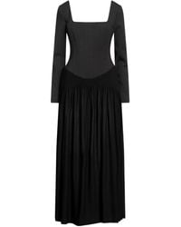 Tory Burch - Solid Color Flare Dress - Lyst