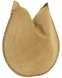 Isabel Marant - Oskan Hobo Soft Shoulder Bag With Braided Edges - Lyst