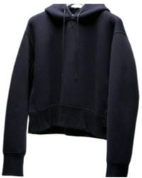 Sacai - Drawstring Long-Sleeved Hoodie - Lyst