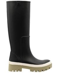 Tory Burch - Ridged Rubber Sole Boots - Lyst