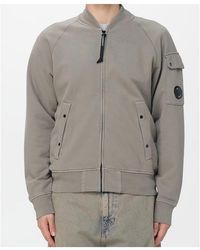 C.P. Company - Patch-Pocket Zip-Fastening Sweatshirt - Lyst
