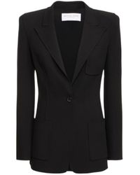 Michael Kors - Wool Crepe Blazer - Lyst