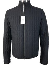 Armani Collezioni - Logo Knitted Jacket - Lyst