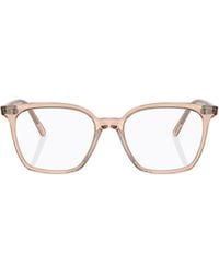 Oliver Peoples - Rasey Square-Frame Glasses - Lyst