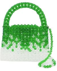 Germanier - Bead-Embellished Top Handle Bag - Lyst
