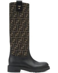 Fendi - Knee-High Boots Filo - Lyst