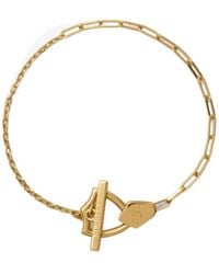 Burberry - Shield Bracelet - Lyst