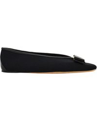 Ferragamo - Ferragamo Vara Bow Slip-On Ballet Flats - Lyst