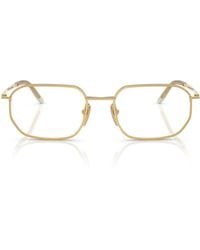Prada - Eyewear Irregular Frame Glasses - Lyst