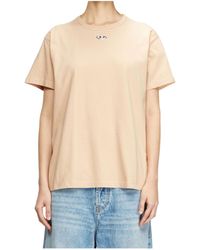 DIESEL - T-Normy-Od-S1 Metallic Oval D T-Shirt - Lyst