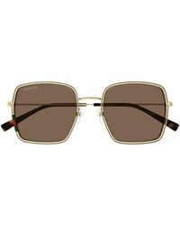 Gucci - Eyewear Gg1848S Square Sunglasses - Lyst