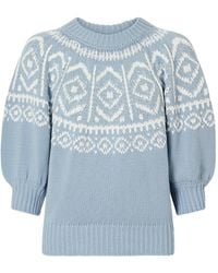 Altuzarra - Howard Fair Isle-Knit - Lyst