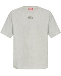 DIESEL - T-Boxt-S5 Logo Plaque T-Shirt - Lyst
