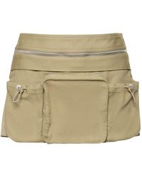 Dion Lee - Short Skirt With Waist Pocket - Lyst