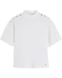 Tommy Hilfiger - Solid Color T-Shirt - Lyst