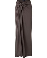 Soeur - Goa Draped Tie-Waist Skirt - Lyst