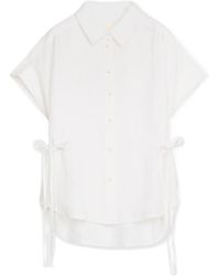 Closed - Waisted Shirt Made Of Linen - Lyst