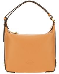 Tod's - Zippered Shoulder Bag - Lyst