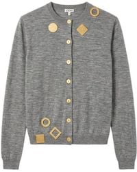 Loewe - Long Sleeve Cardigan - Lyst
